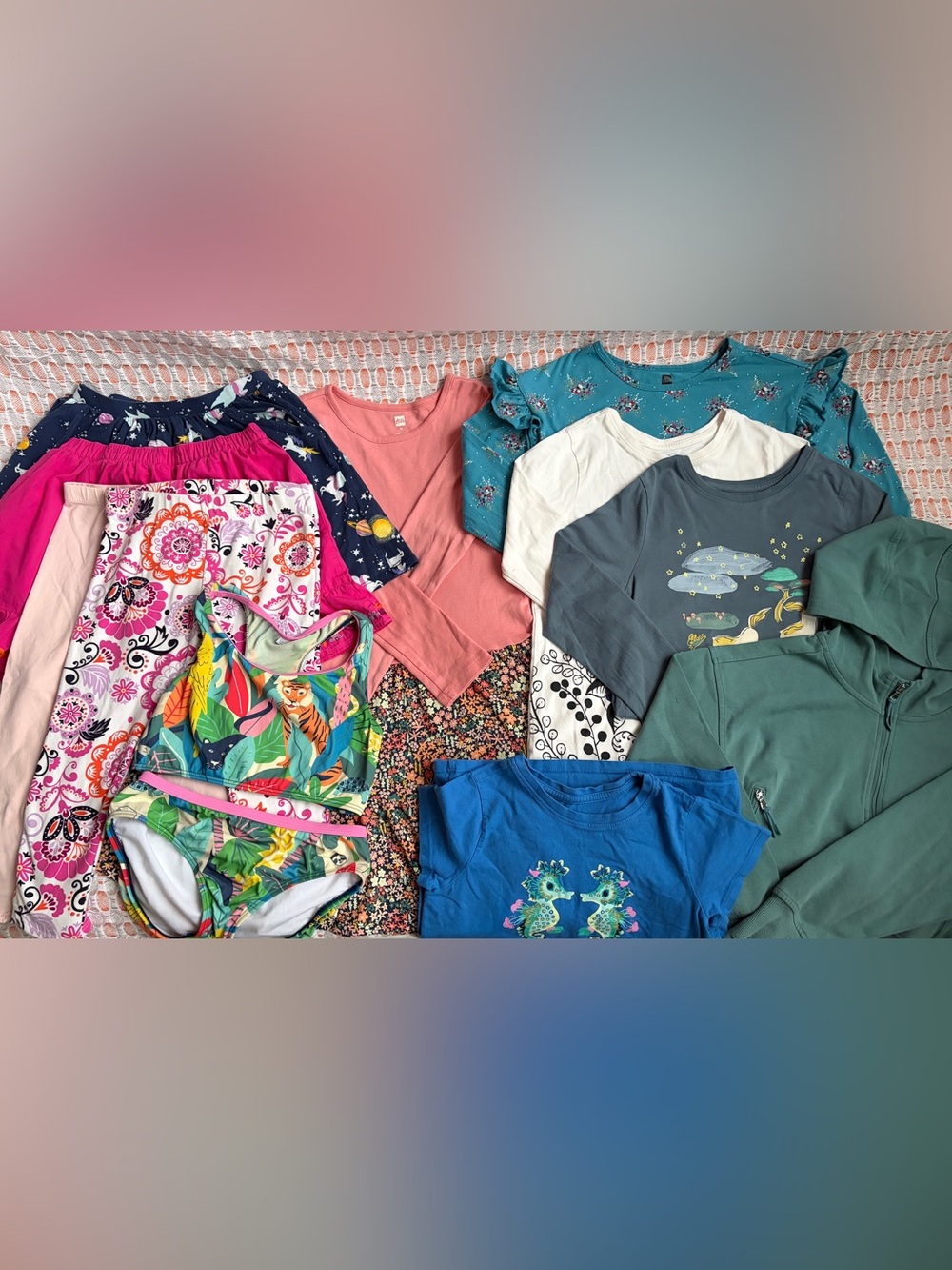 12pc Tea Collection, Lands End, Boden 10-12y Girls Fall Bundle